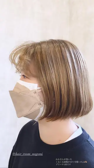 ショート hair room  和所属・藤田 沙織のヘアスタイル