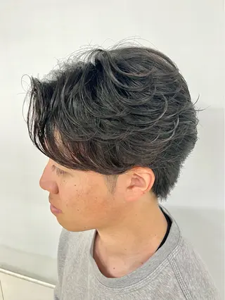 ショート パーマ メンズ メンズ特化/パーマ/ 髪質改善　高野奨馬のヘアスタイル