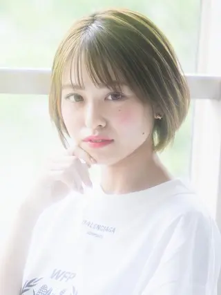 ミディアム マーブル東京 三軒茶屋 美容室のヘアスタイル