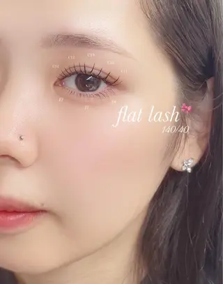 マツエク・マツパ eyelash salon Blanc所属・福田 優里のマツエク・マツパデザイン