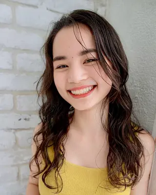 ロング カラー パーマ 松島祐介【店長／ トップディレクター】のヘアスタイル