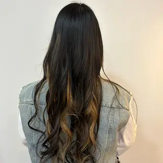 ロング カラー be'leef.eje枚方店所属・土佐 凪紗のヘアスタイル