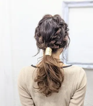 セミロング Ruheplatz所属・HIKARI＠ Ruheplatzのヘアスタイル