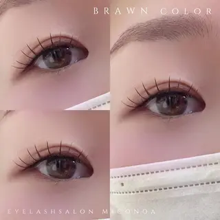 マツエク・マツパ MicoNoa所属・MicoNoa Asamiのマツエク・マツパデザイン