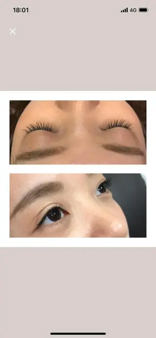 マツエク・マツパ Lucii鹿児島中央×Frill所属・きょうか 🦊のマツエク・マツパデザイン