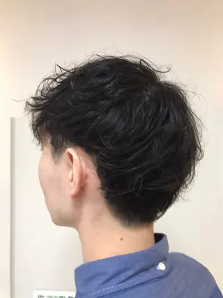 ショート パーマ メンズ 横田  尚登のヘアスタイル