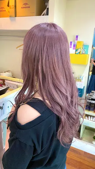 ロング カラー 低ダメージカラー/ 髪質改善/粟田翔太のヘアスタイル