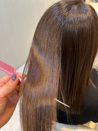ミディアム カラー 髪質改善&トリートメント Loops鷺沼店所属・🌷髪質改善/ 落合 咲弥🌷のヘアスタイル
