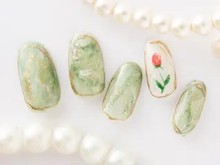 ネイル 💗🪽Tiary Nail🪽💗のネイルデザイン