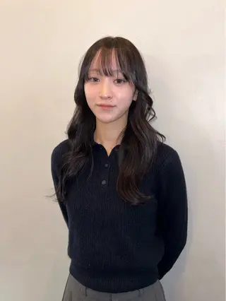 ロング カラー PAUSE所属・ひな🐥 ボブ/ハイトーン🫧のヘアスタイル