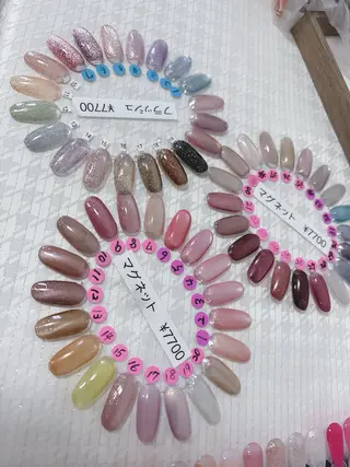 ネイル 認定講師／歴20年 パラジェル　Growのネイルデザイン