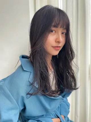 ロング nessヤマサキ リュウタのヘアスタイル