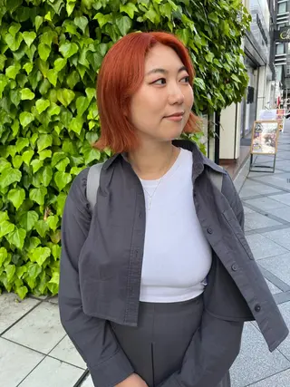 ショート カラー 🎀可愛くします💗 空きあり✨のヘアスタイル