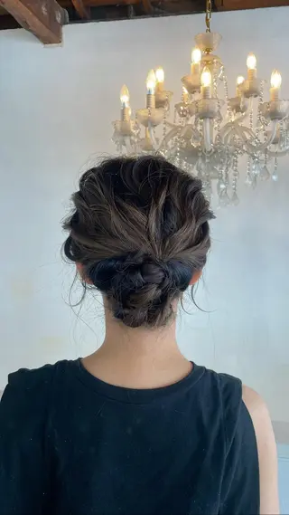 ヘアアレンジ 中村 帆花のヘアスタイル