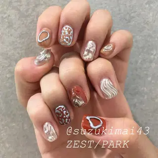 ネイル 【似合わせ提案】鈴木 舞のネイルデザイン