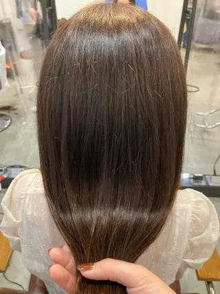 カラー ナルセナツキ 👾ハイトーンのヘアスタイル