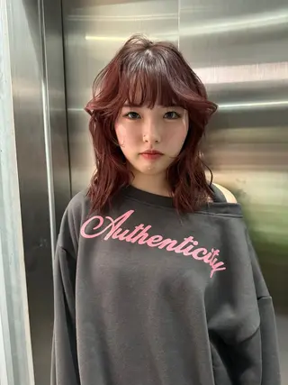 カラー 艶ブリーチ/表参道 ハイトーン /実乃梨のヘアスタイル