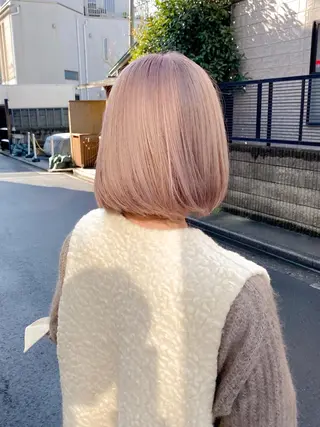 ショート カラー 大宮 / ボブ特化 永井竜也のヘアスタイル