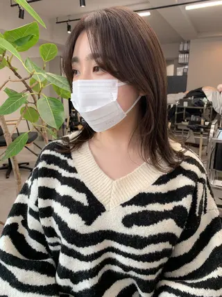 ミディアム カラー ELTE表参道所属・✨上品レディーなヘア スタイルへ✨髙木諒也のヘアスタイル