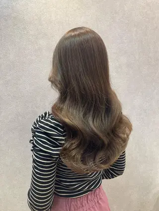 ロング 韓国カット/透明感 カラー/NANAMIのヘアスタイル