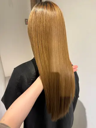 ロング 🎀縮毛矯正／ パーマ／りんのヘアスタイル