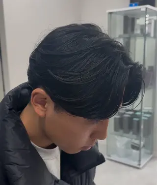 パーマ メンズ ニュアンス/フェザー /ウルフ/伶馬のヘアスタイル