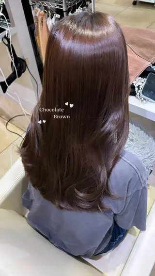 ロング カラー カットモデル募集中/ 暖色/NOA🤎💭のヘアスタイル