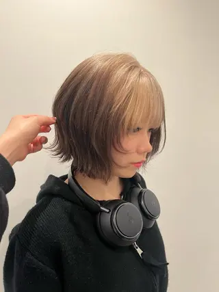 ショート 羽鳥 菜々子のヘアスタイル