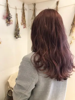 セミロング カラー はだゆうき @hadadan08のヘアスタイル