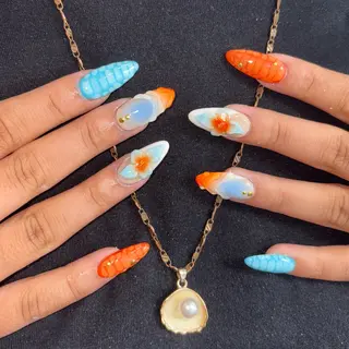 ネイル ⟡.·coco⟡.· 2月予約受付中のネイルデザイン