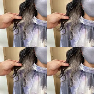 セミロング カラー ヘアアレンジ ekolu北梅田店所属・梅田中崎町髪質改善 /オキヒロト/エコルのヘアスタイル