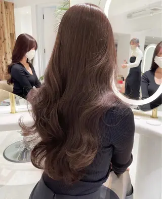 ロング カラー ❄️暗髪/透明感❄️ /reyのヘアスタイル