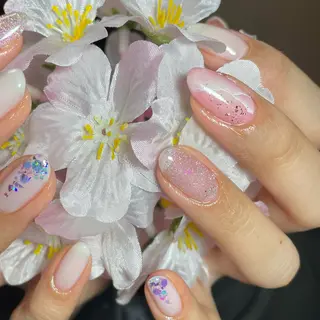 ネイル nail　milky 〜深夜にもネイル〜のネイルデザイン