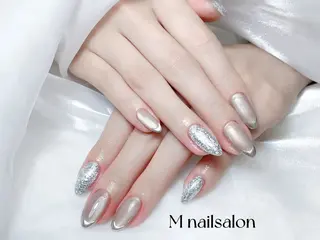 ネイル M🌷nail 長さだし専門店のネイルデザイン