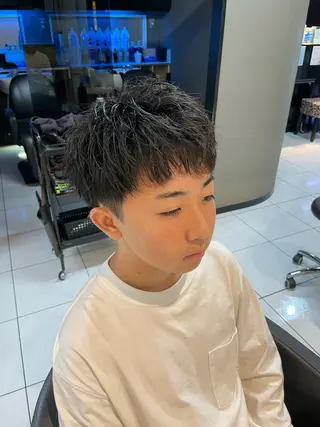 ショート カラー パーマ メンズ 🔥お値段以上🔥 メンズ特化たかひろのヘアスタイル