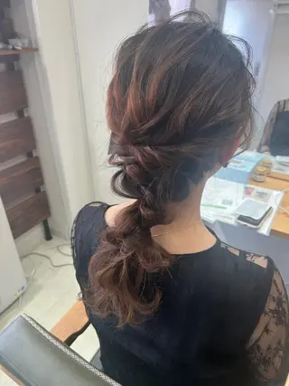 ロング ヘアアレンジ 山室 敬義のヘアスタイル