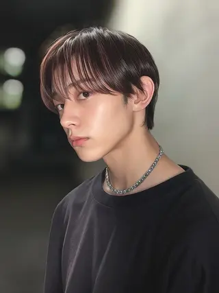 メンズ 縮毛矯正💫 髪質改善　宮下泰佳のヘアスタイル