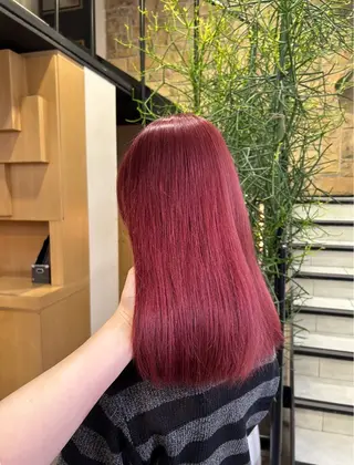 セミロング カラー 💝ハイトーン/暖色 /吉祥寺/のヘアスタイル