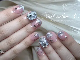 ネイル E.N🦋 長さ出し/持ち込みのネイルデザイン