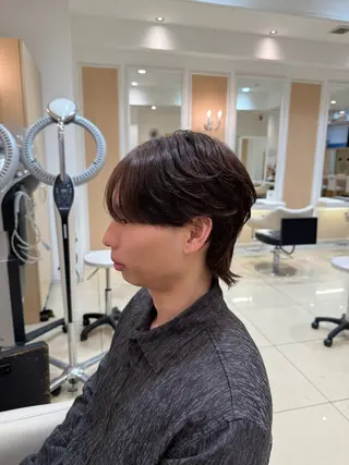 ショート パーマ メンズ メンズ特化型美容師 栗山勇人のヘアスタイル