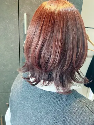 ミディアム スズキアキエ/ 髪質改善/艶髪カラーのヘアスタイル