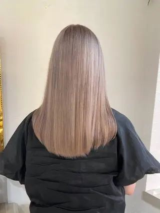 ロング カラー ヘアアレンジ 艶髪/髪質改善/ 松村きさらのヘアスタイル