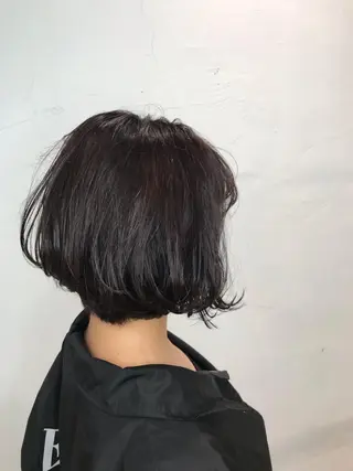ショート カラー 🇰🇷カルマパーマ kaito🇰🇷のヘアスタイル