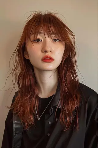 ロング 最新ケアカラー 髪質改善YUTOのヘアスタイル