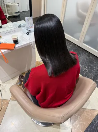 セミロング 髪質改善カラー/店長 宮内秀峰のヘアスタイル