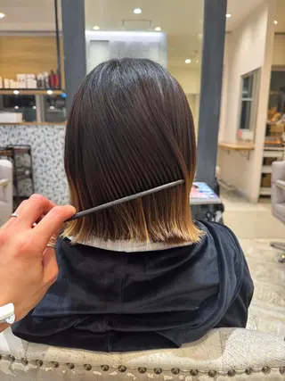 ミディアム ショート/ボブ アンドウ☺︎のヘアスタイル