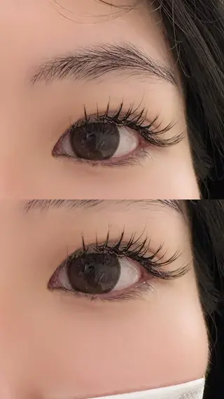 マツエク・マツパ マツエク・まつ毛パーマ・眉毛・ネイル専門店 eyelash&nail Lucia 阿倍野店 5F所属・mi oのマツエク・マツパデザイン