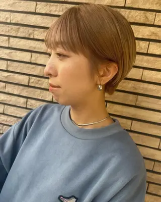 ショート albero🧸 🌳鈴木遥菜のヘアスタイル