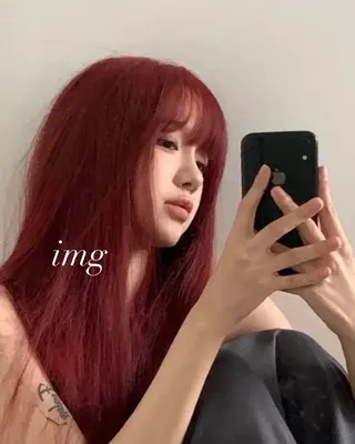 ロング カラー 艶モテ・韓国スタイル 🤍りんのヘアスタイル