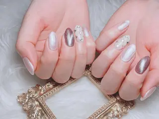 ネイル MiKi Nai池袋 長さだし得意のネイルデザイン
